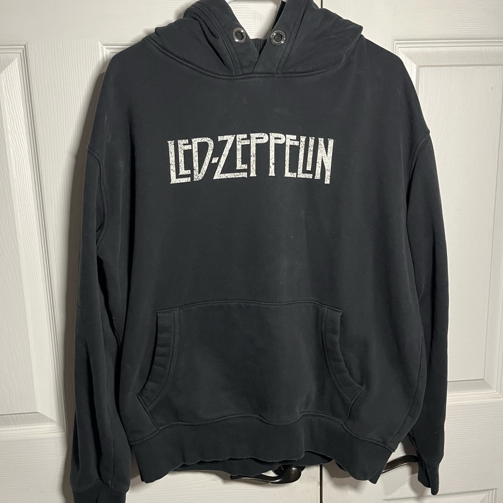 Led Zeppelin Black Hoodie for Men